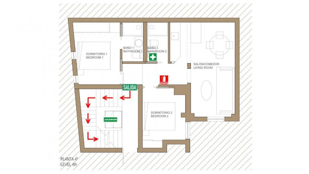 Sophisticated Brand New Flat Apartment Madrid Bagian luar foto